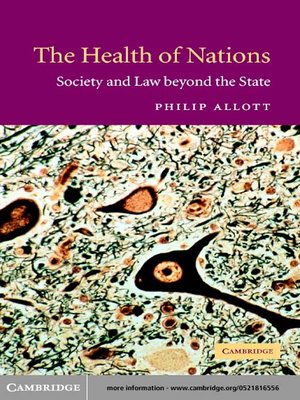 cover image of The Health of Nations